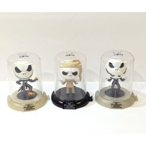 Lot of 3 Jack Skellington Nightmare Before Christmas Disney Kingdom Hearts Domez